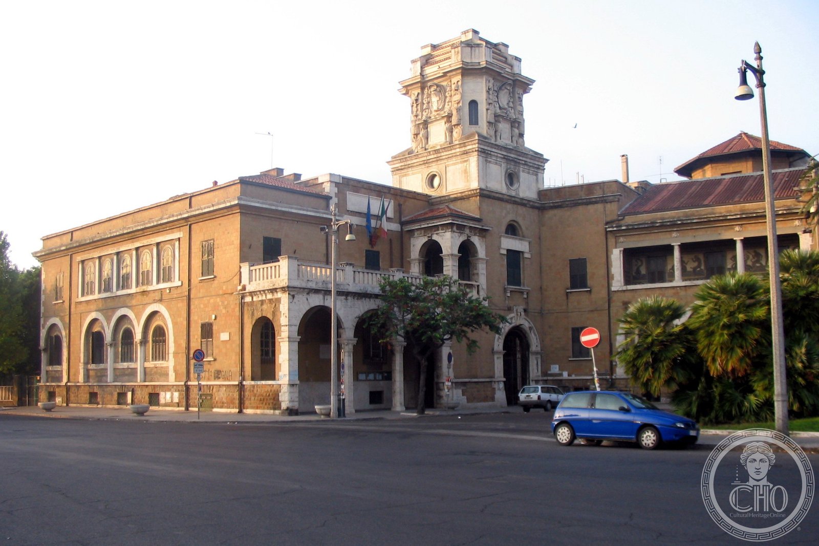 Town Hall of Ostia — via Wikimedia Commons
