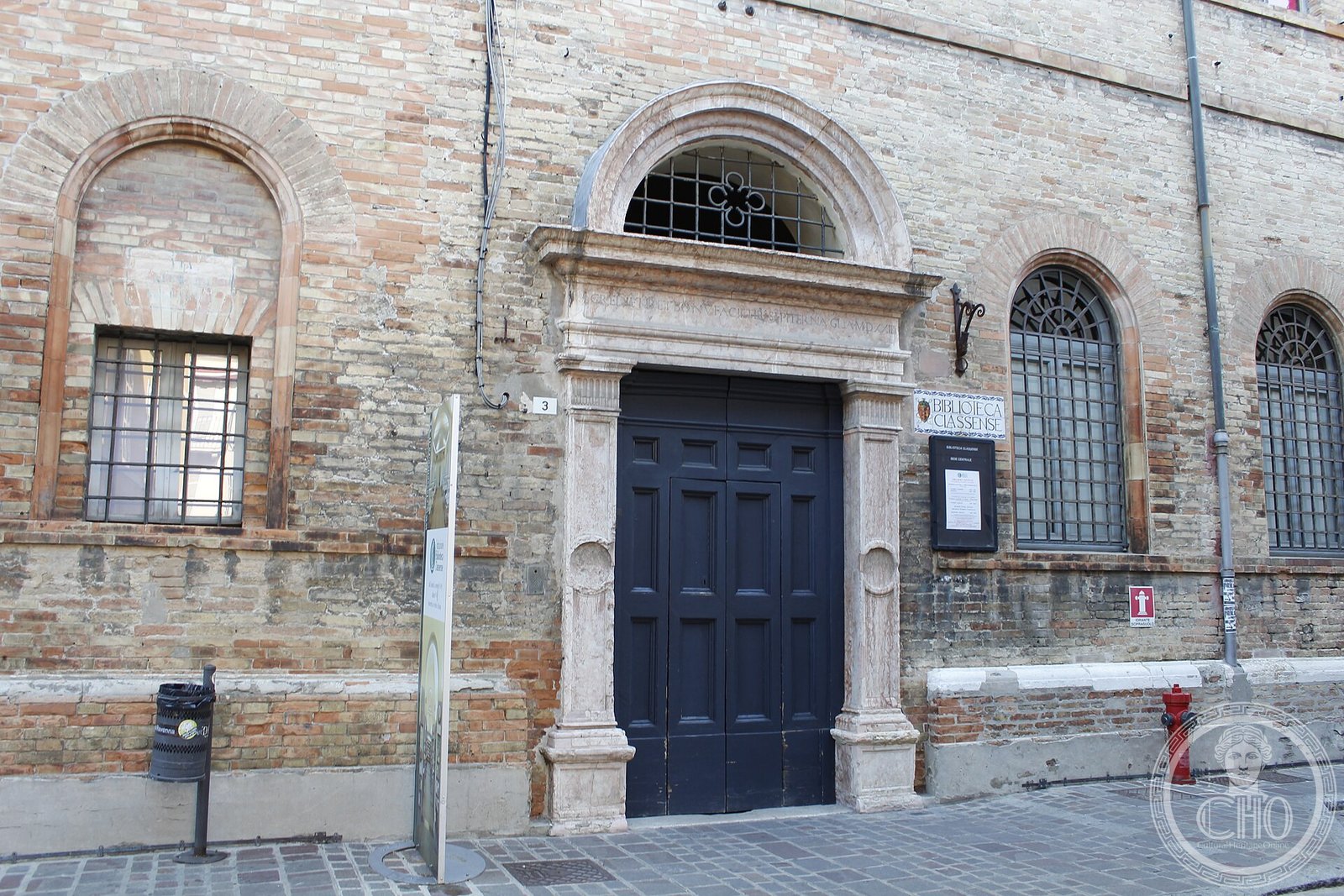 Classense Library Institution — via Wikimedia Commons