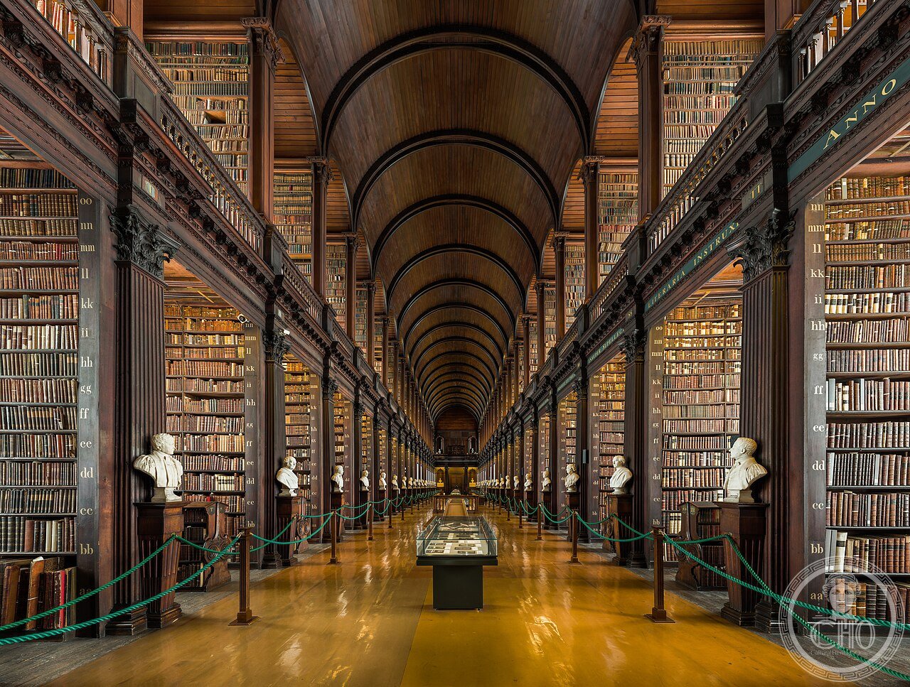 Trinity College Library (Long Room), Dublin