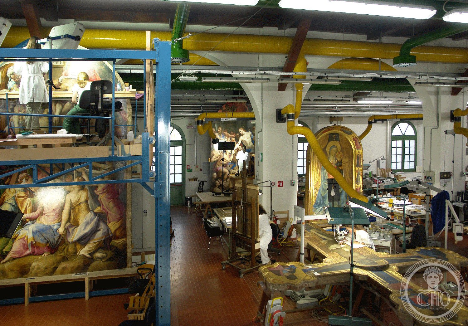 Factory of the Dure Stones and Restoration Laboratories — via Wikimedia Commons