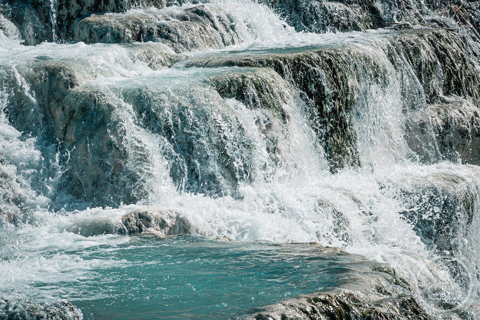 Terme Cascate del Mulino — via Wikimedia Commons Terme Cascate del Mulino — via Wikimedia Commons