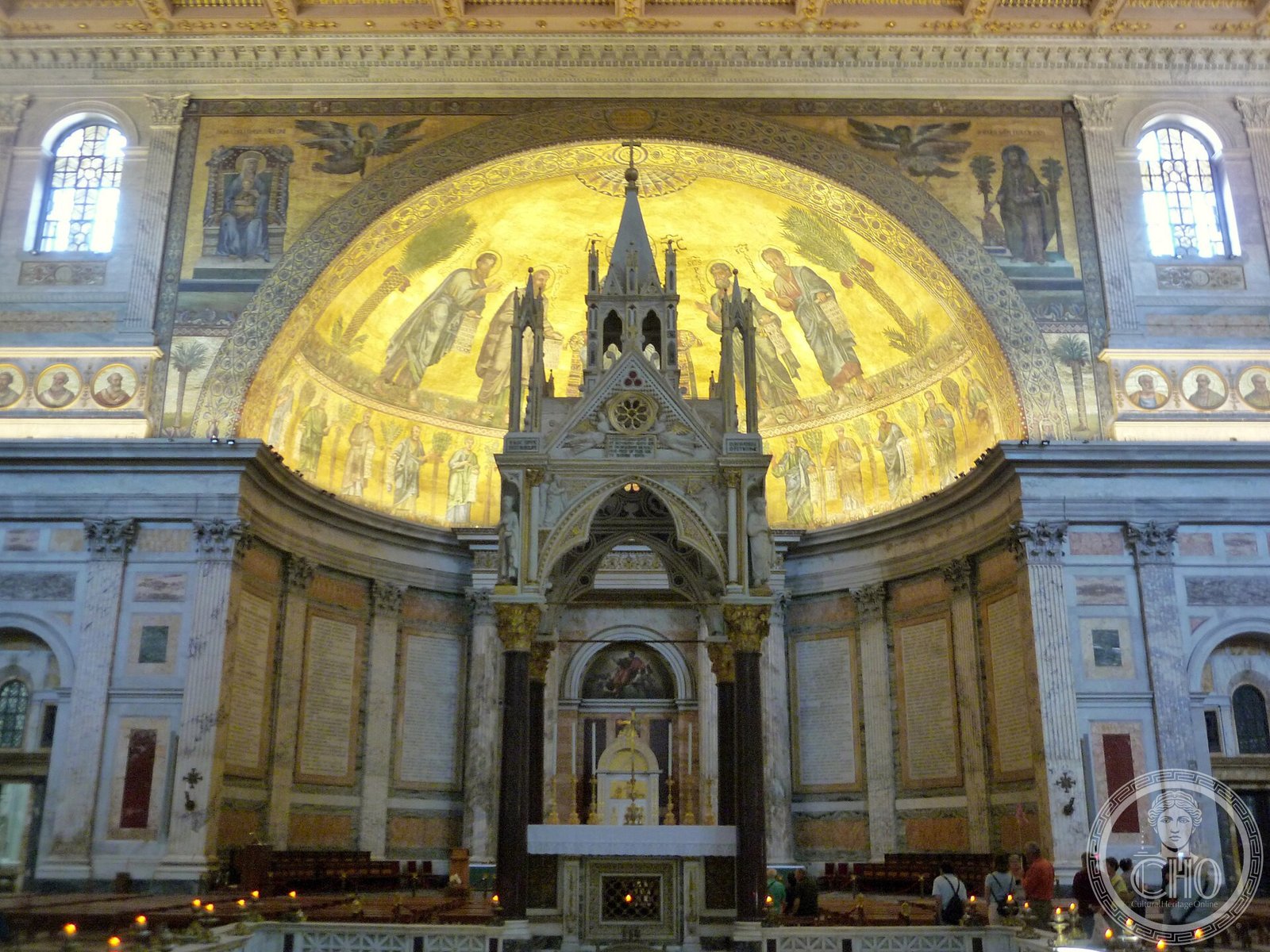 Papal Basilica of St. Paul Outside the Walls — via Wikimedia Commons