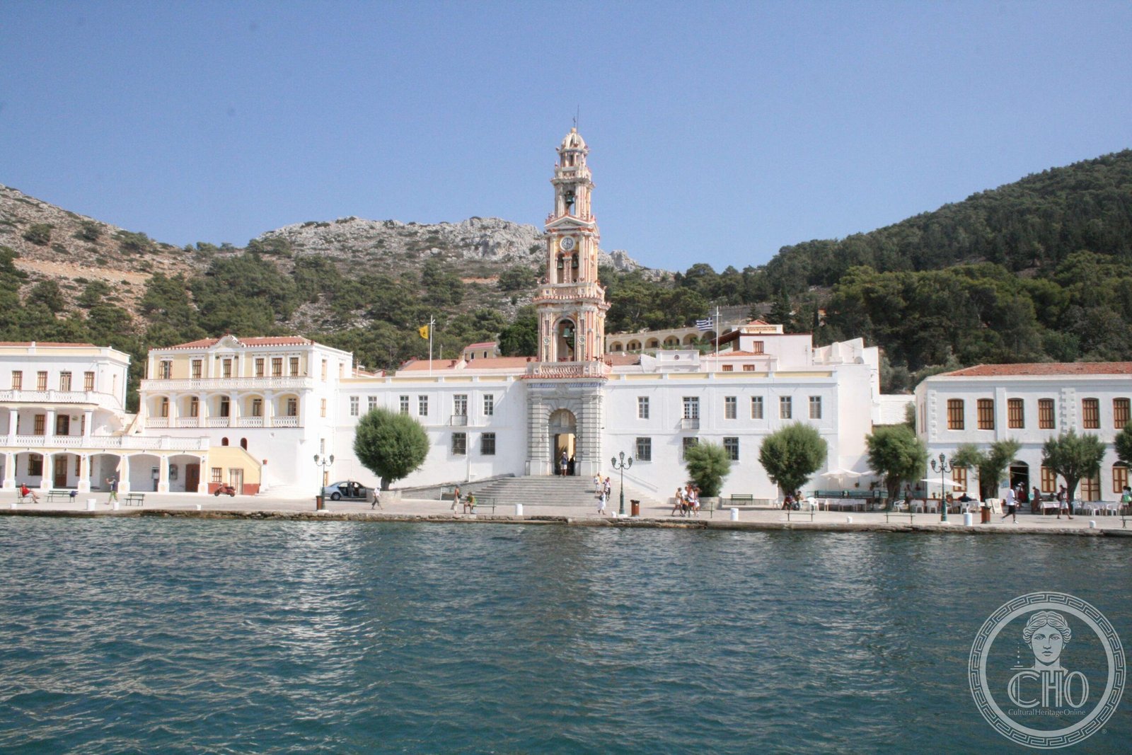 Monastero di San Michele Arcangelo di Panormitis — via Wikimedia Commons