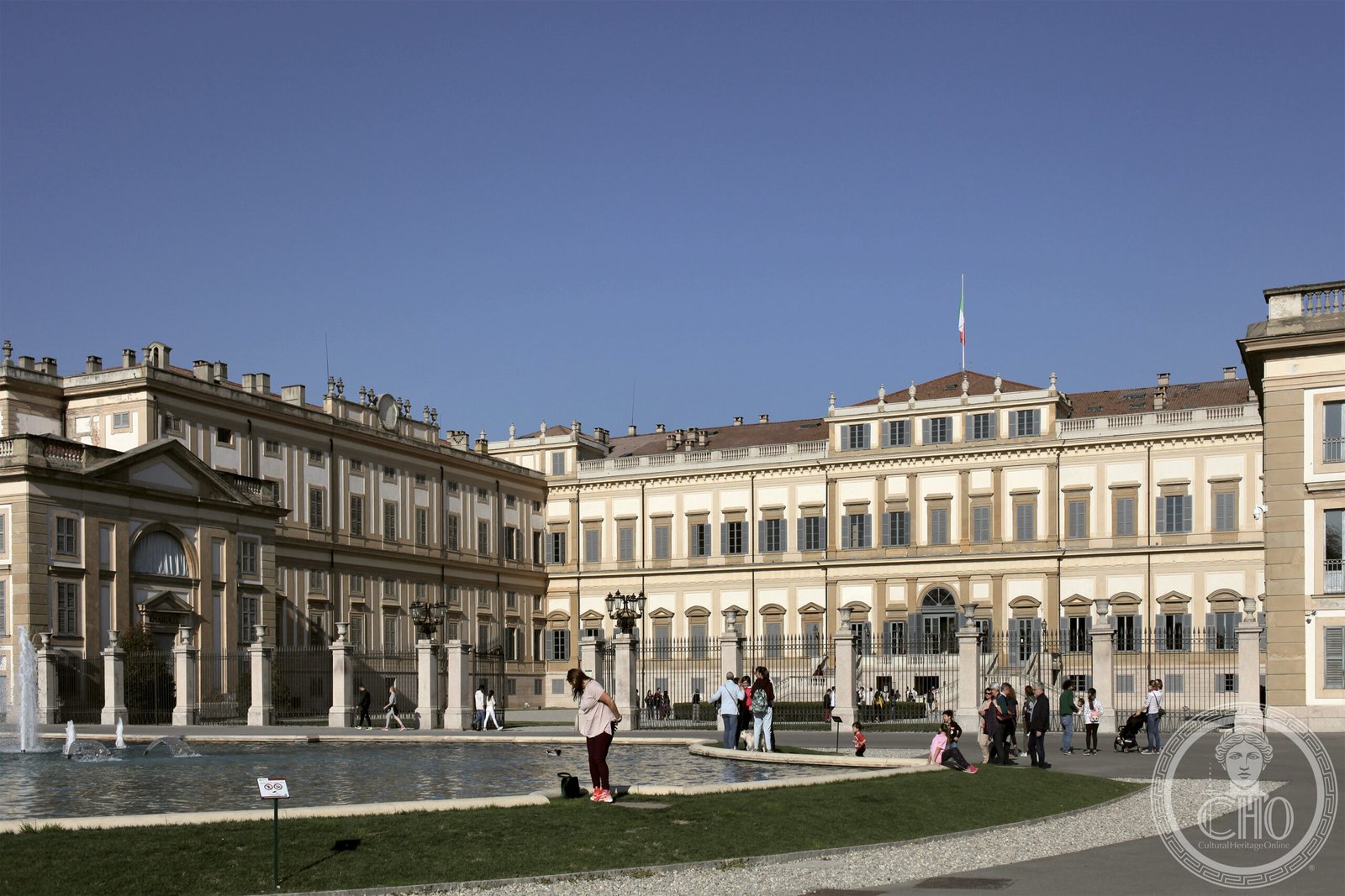 Royal Villa, Royal Palace of Monza — via Wikimedia Commons