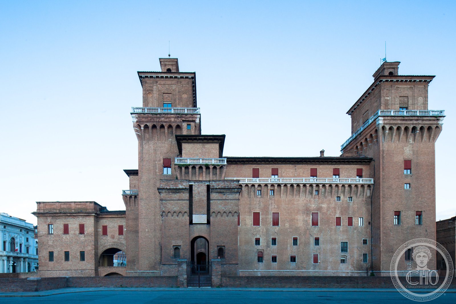 Estense Castle — via Wikimedia Commons