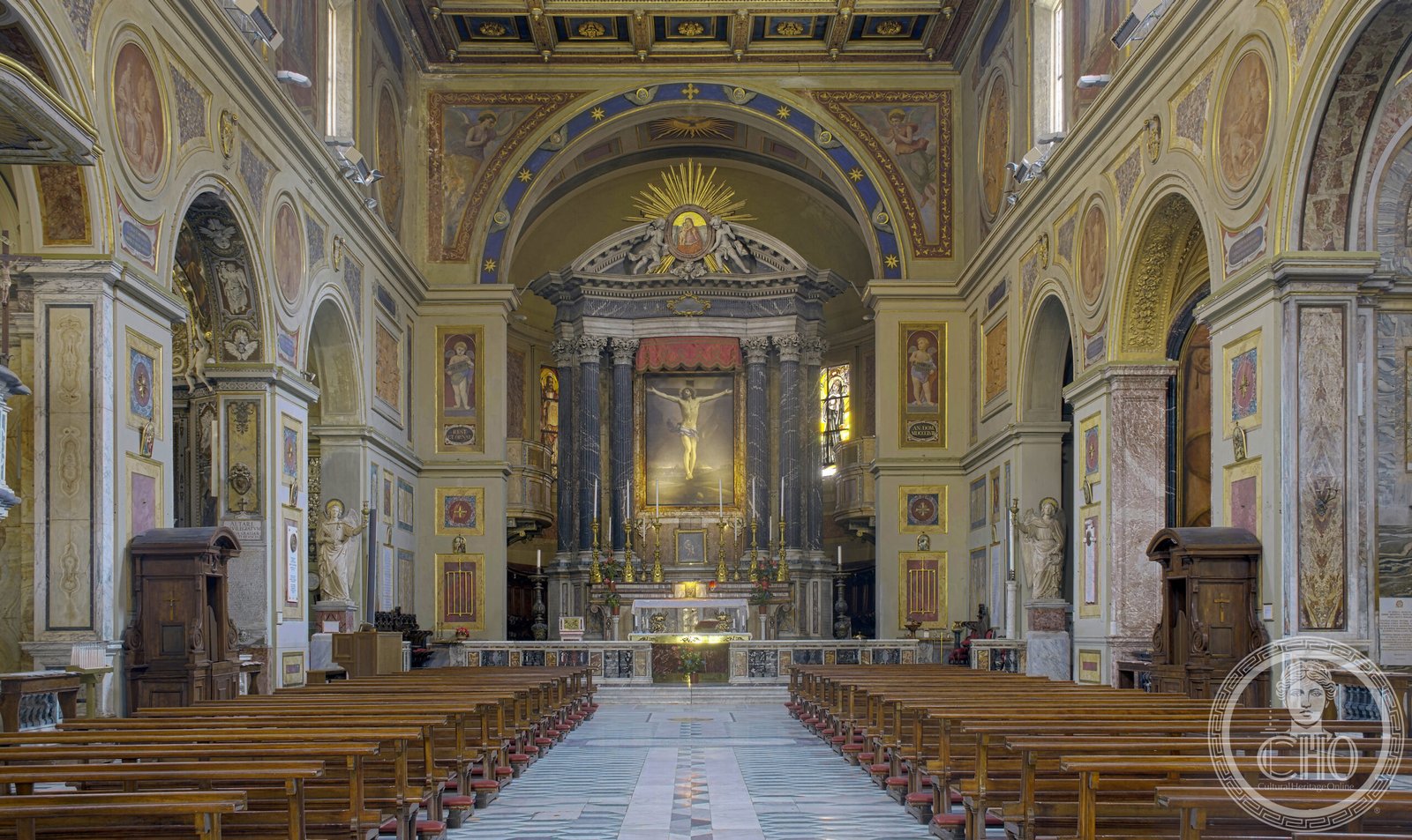 Parish Basilica San Lorenzo in Lucina — via Wikimedia Commons