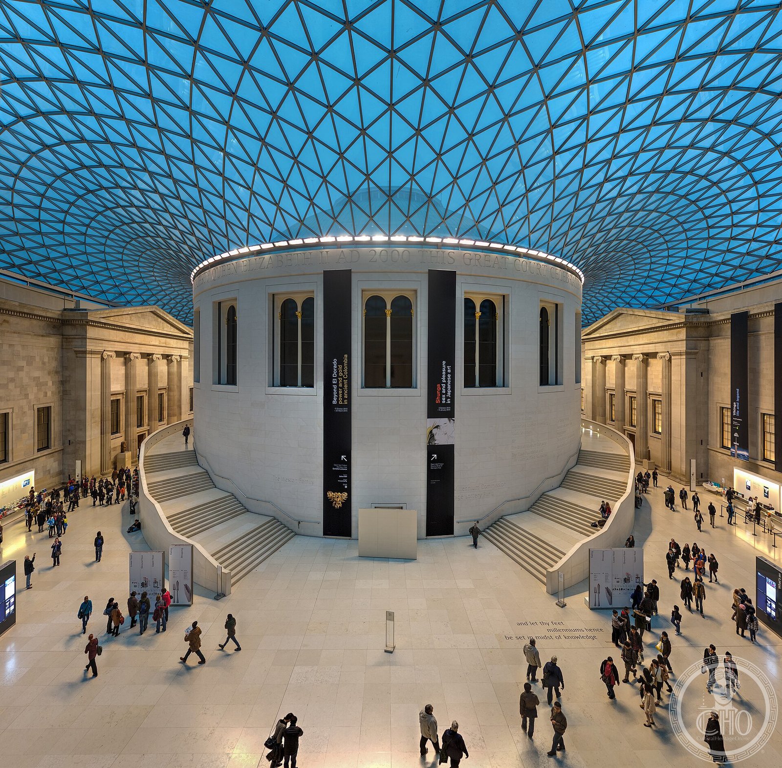 British Museum  – Virtual Tour 3D – 360° — via Wikimedia Commons