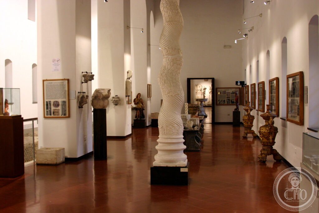 Archaeological excavations, Santa Chiara Museum – Virtual Tour 360° — via Wikimedia Commons