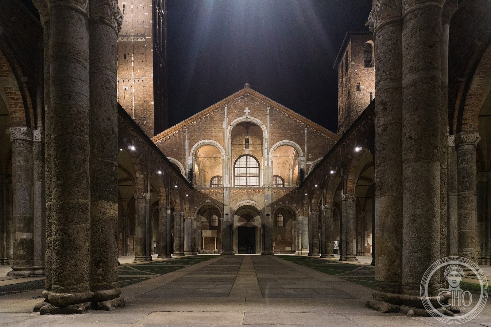 Antiquum Oratorium Passionis at the Basilica of Sant Ambrogio — via Wikimedia Commons