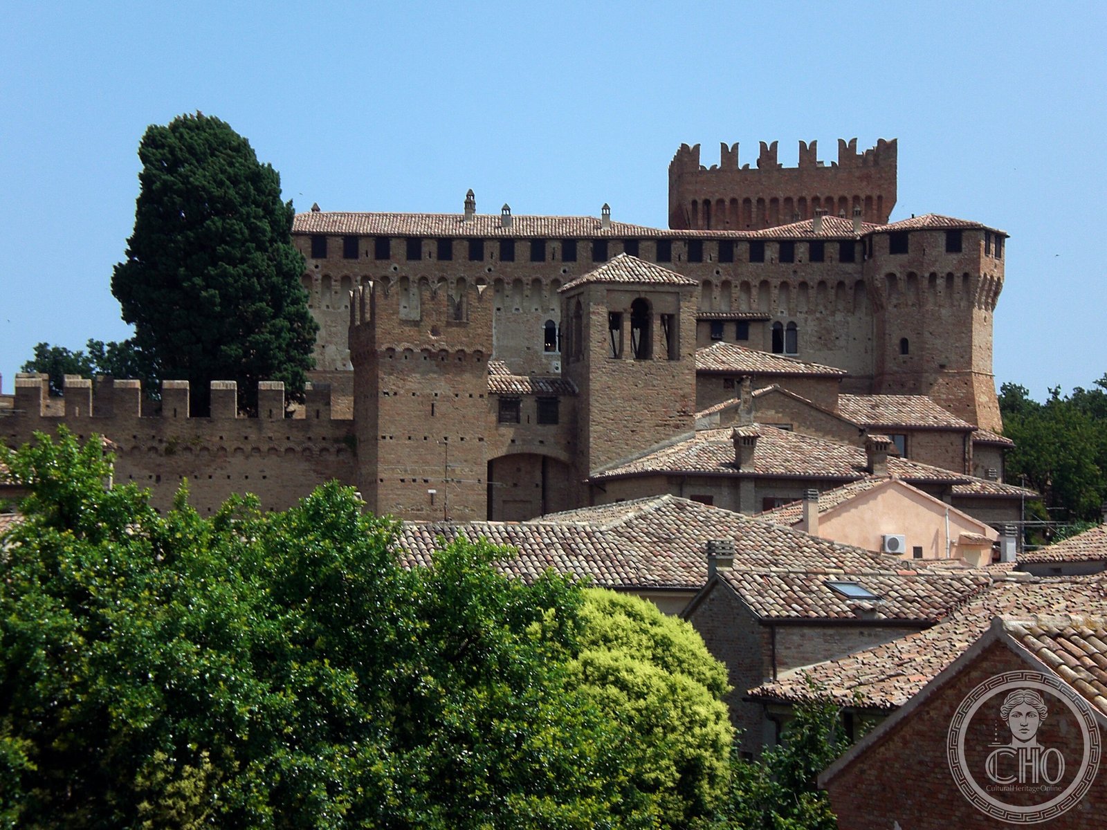 Gradara castle — via Wikimedia Commons