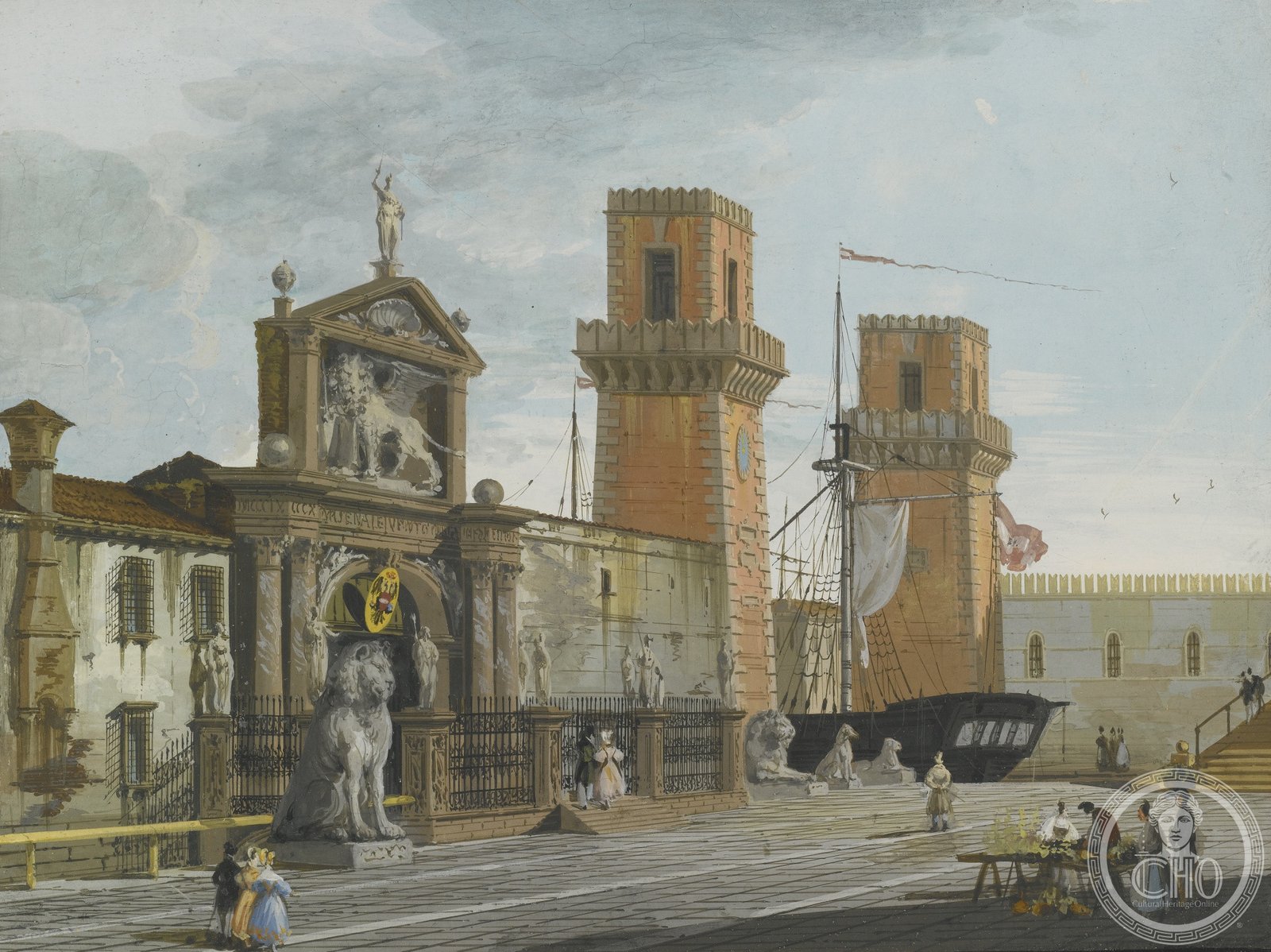 Venice Arsenal — via Wikimedia Commons