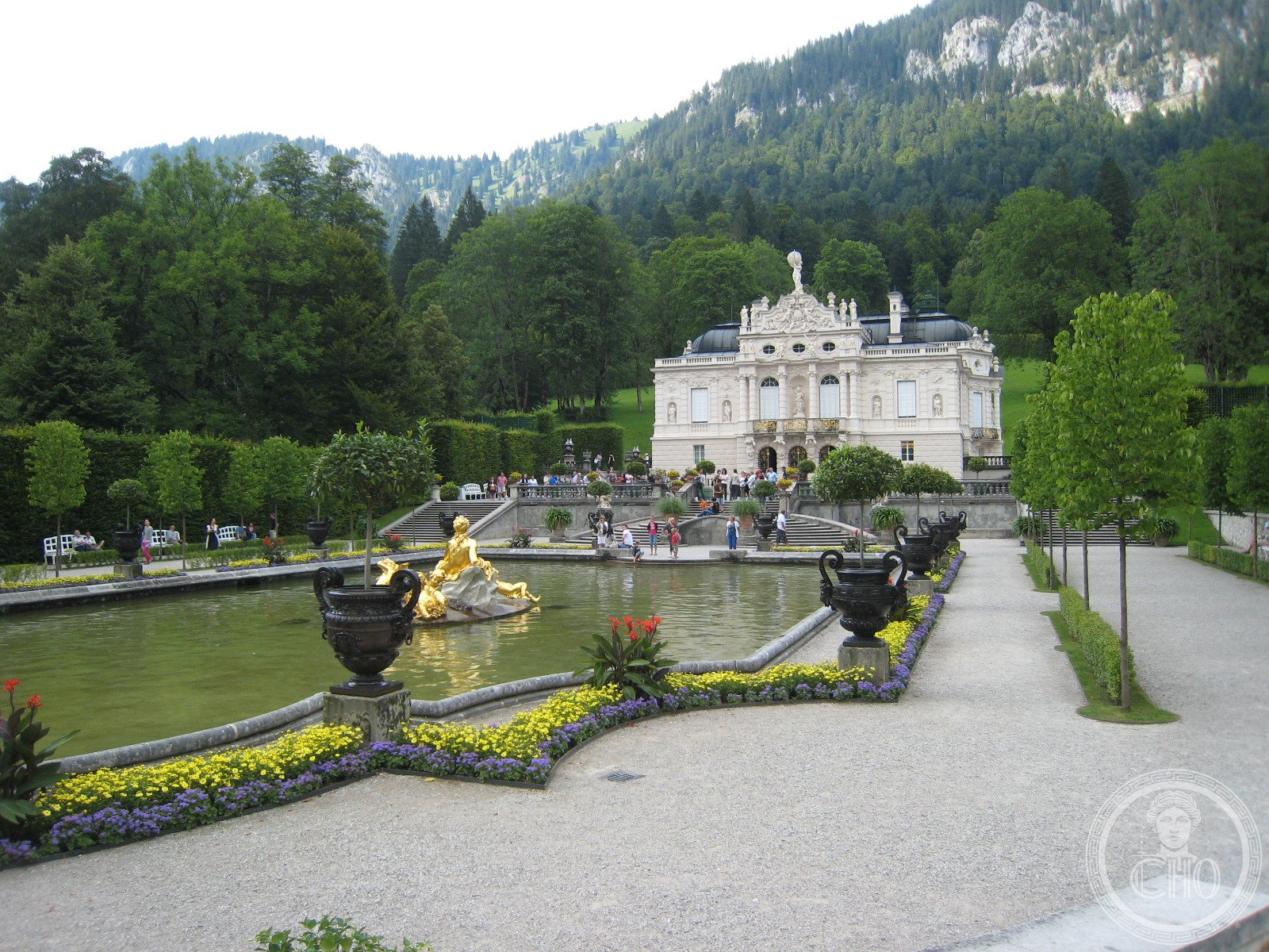 Linderhof Castle — via Wikimedia Commons