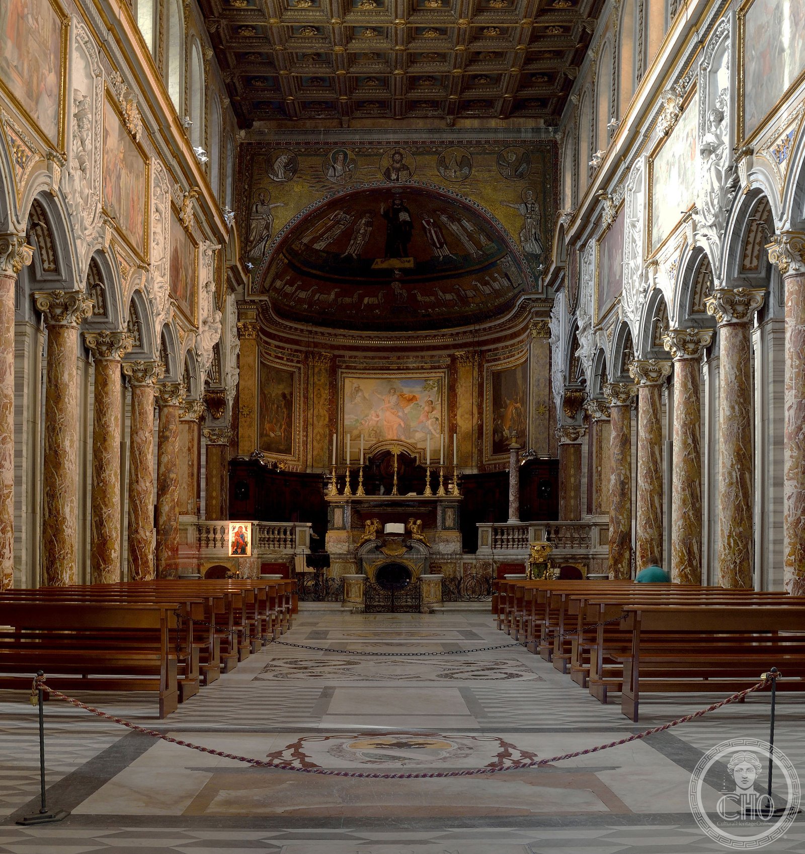 Parish Basilica of San Marco Evangelista al Campidoglio — via Wikimedia Commons Parish Basilica of San Marco Evangelista al Campidoglio — via Wikimedia Commons