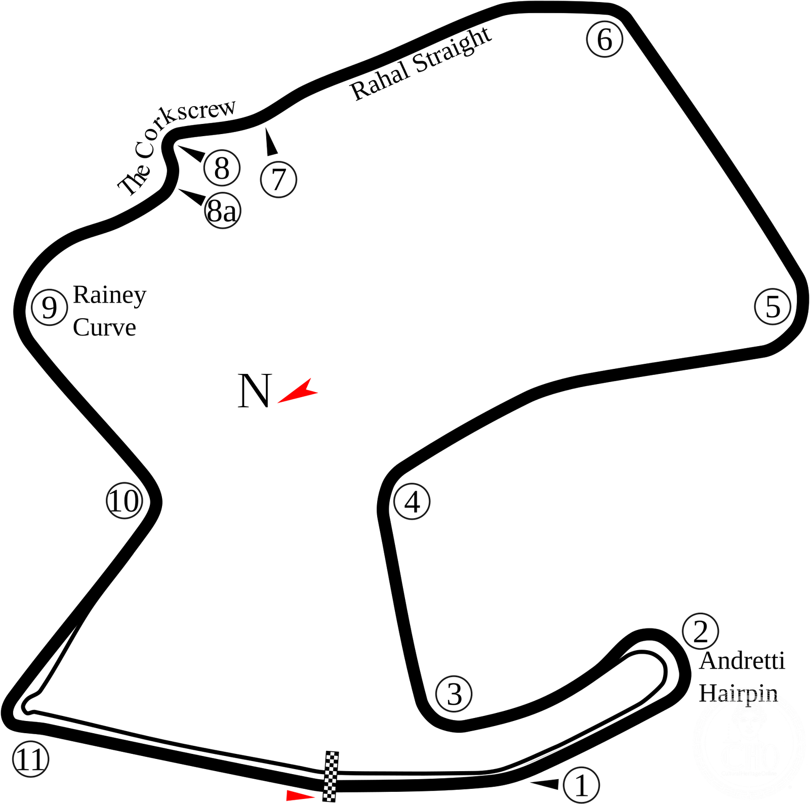 WeatherTech Raceway Laguna Seca — via Wikimedia Commons