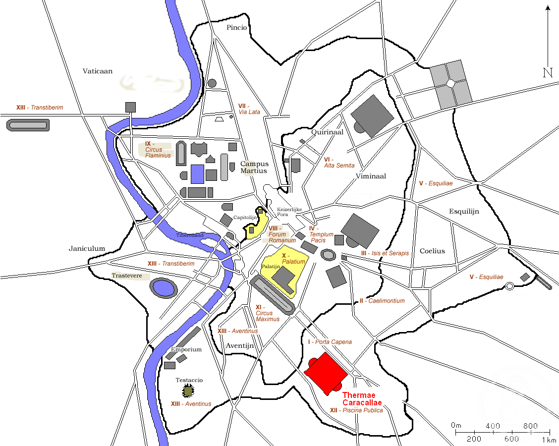 Visita alle Le Terme di Caracalla