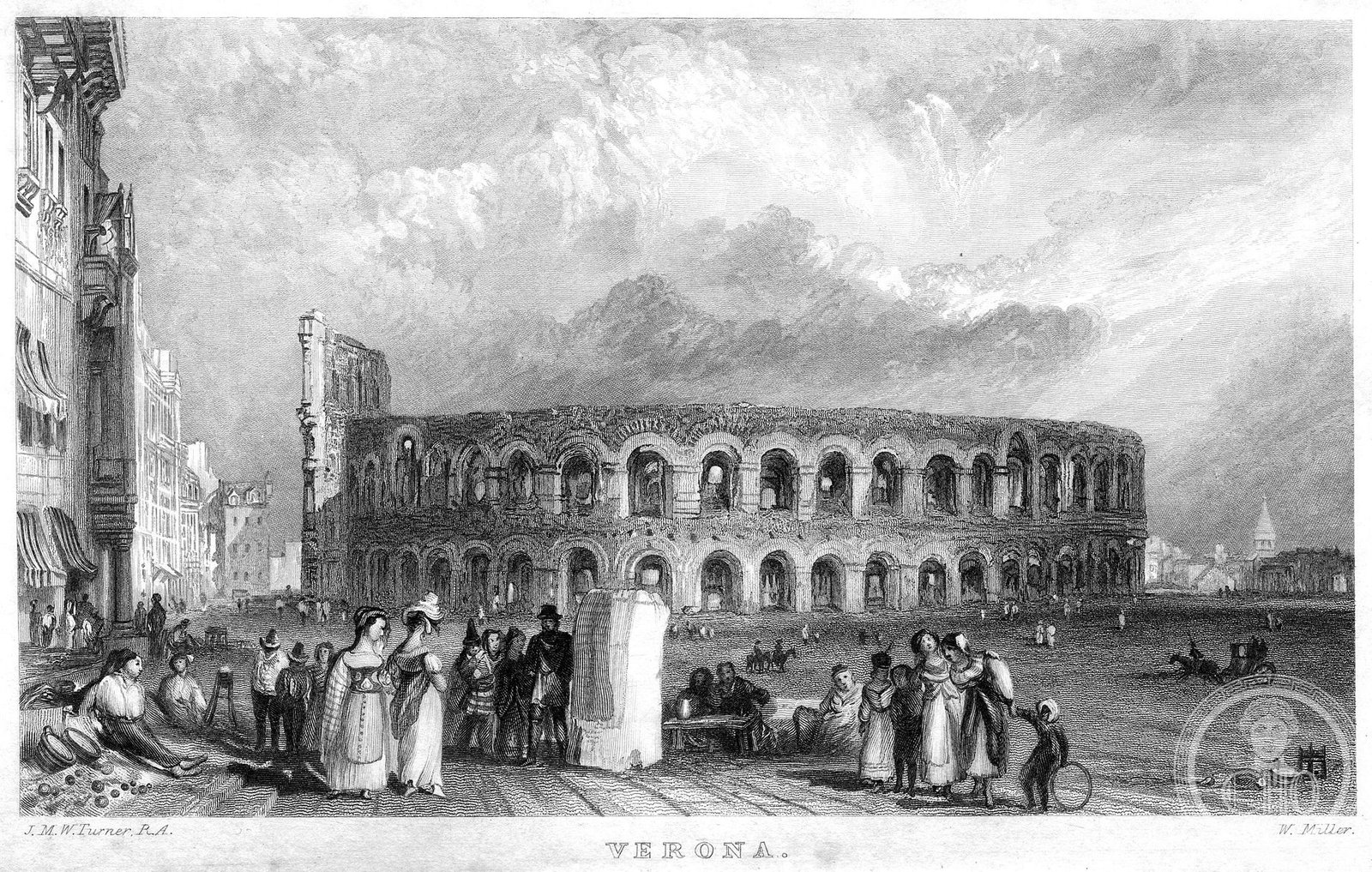 Verona Arena Roman Amphitheater — via Wikimedia Commons
