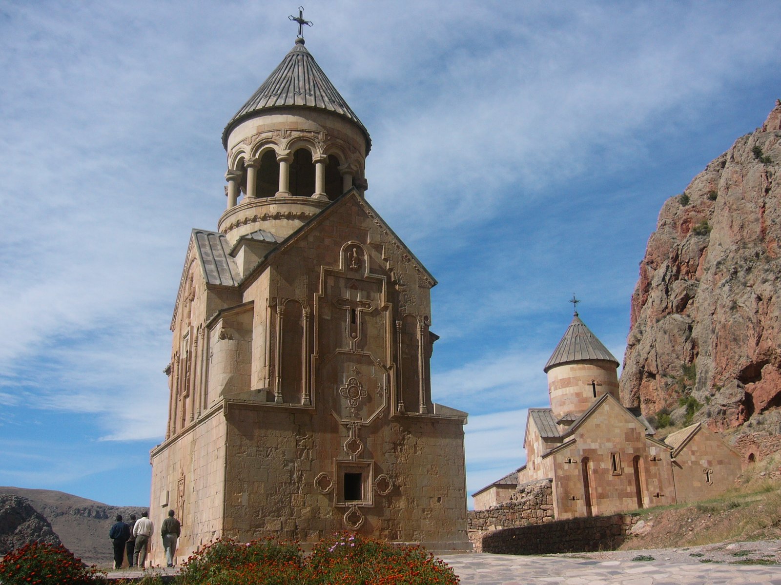 Noravank Monastery red limestone canyon Armenia