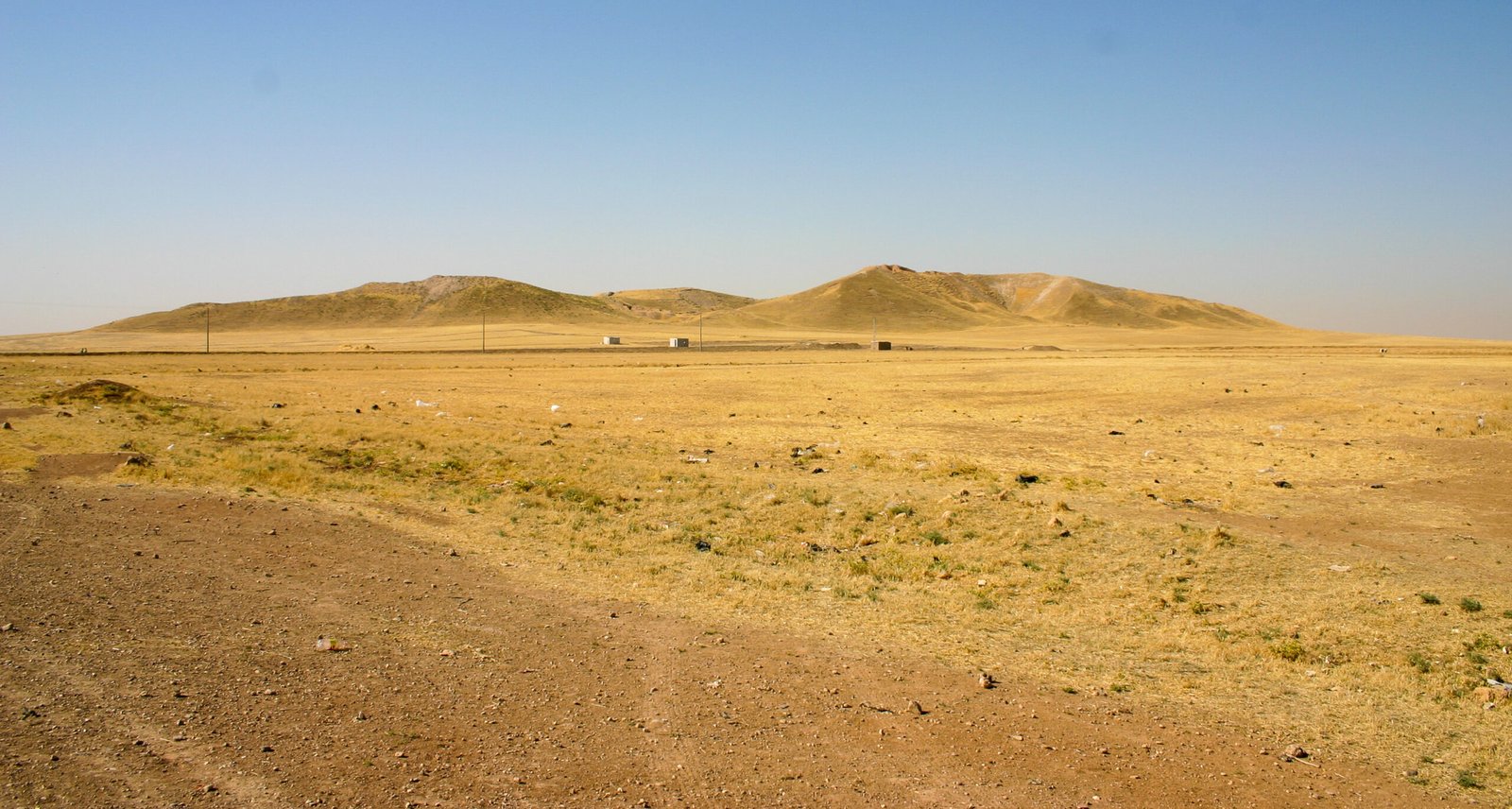 Tell Brak mound in northeastern Syria