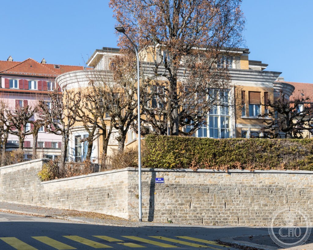 Villa Anatole Schwob in La Chaux-de-Fonds - Su00fcdseite