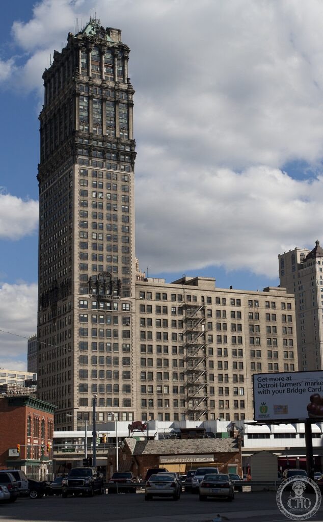 The Book Tower, Detroit in the fall of 2010.