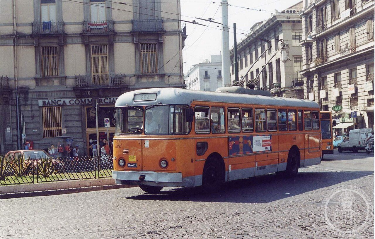 16276-Filobus Alfa Romeo 1000 Aerfer 8026