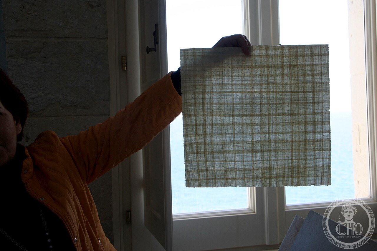 4464 - Museo dal papiro (Siracusa) - Preparazione della carta di papiro - Foto Giovanni Dall'Orto, 19 mar 2014