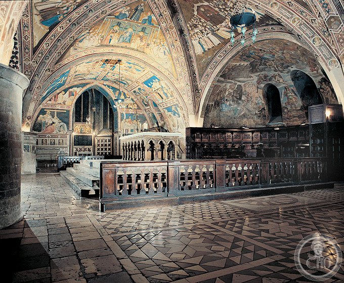 Assisi Altare Basilica inferiore