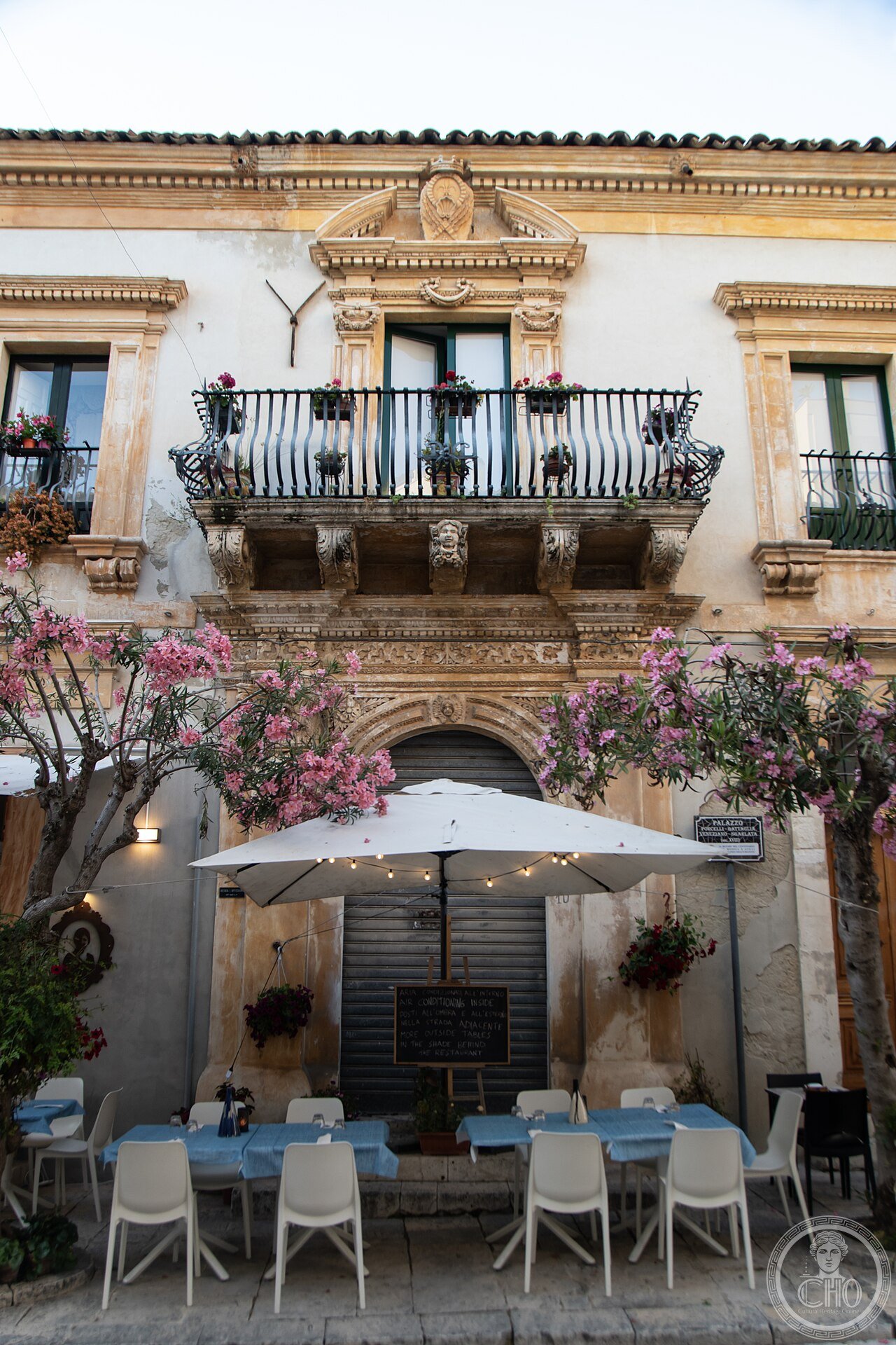 Baroque Building on Via Francesco Mormino Penna, Scicli