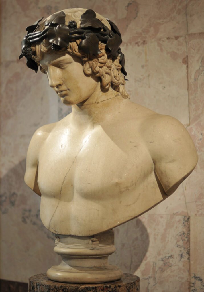 Bust Antinous Hermitage (GR-4220)