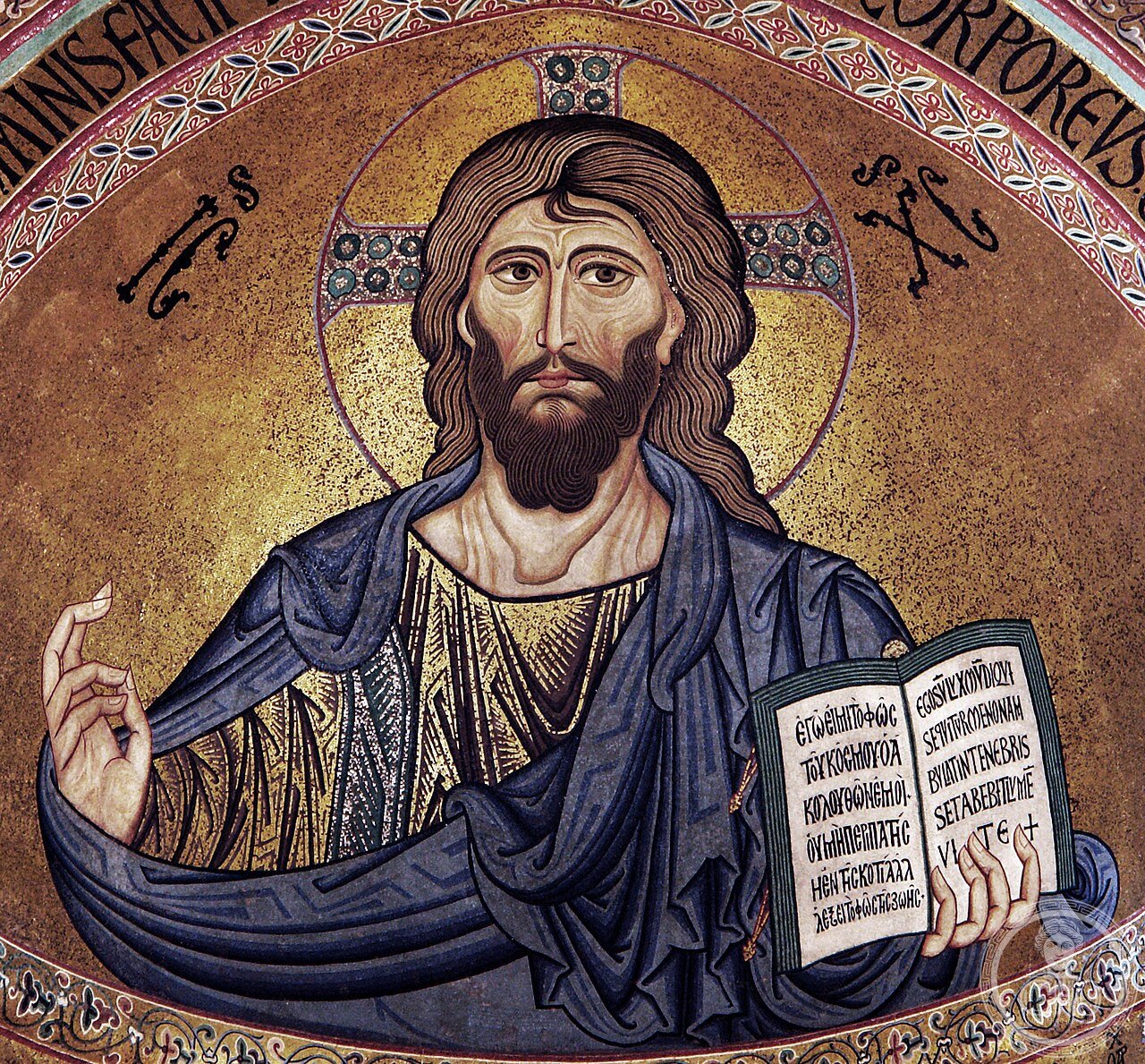 Cefalù Pantocrator retouched