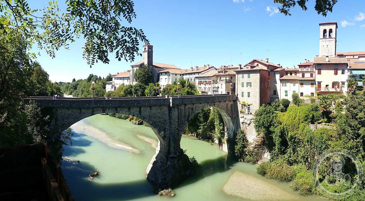 Cividale in panoramic