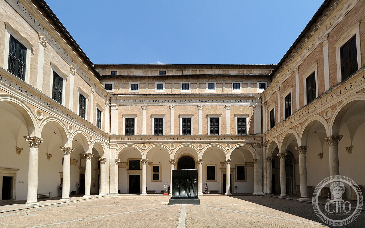 Cortile d'onore - Palazzo ducale Urbino
