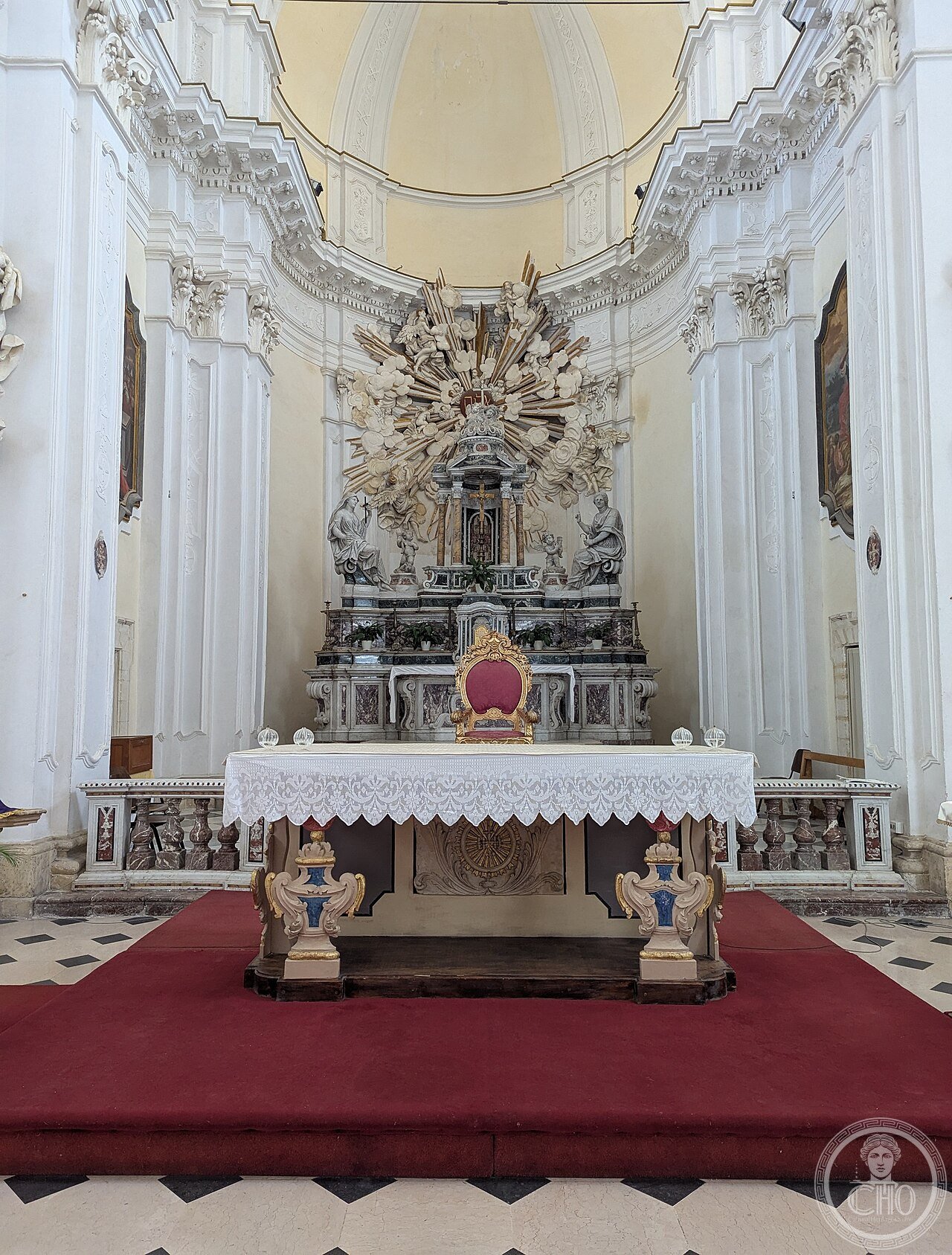 Interior chiesa di San Carlo al Corso