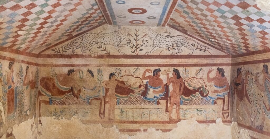 Monterozzi necropolis — Tomb of the Leopards