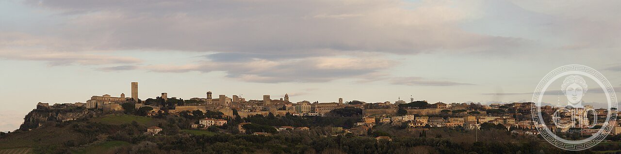Panorama di Tarquinia