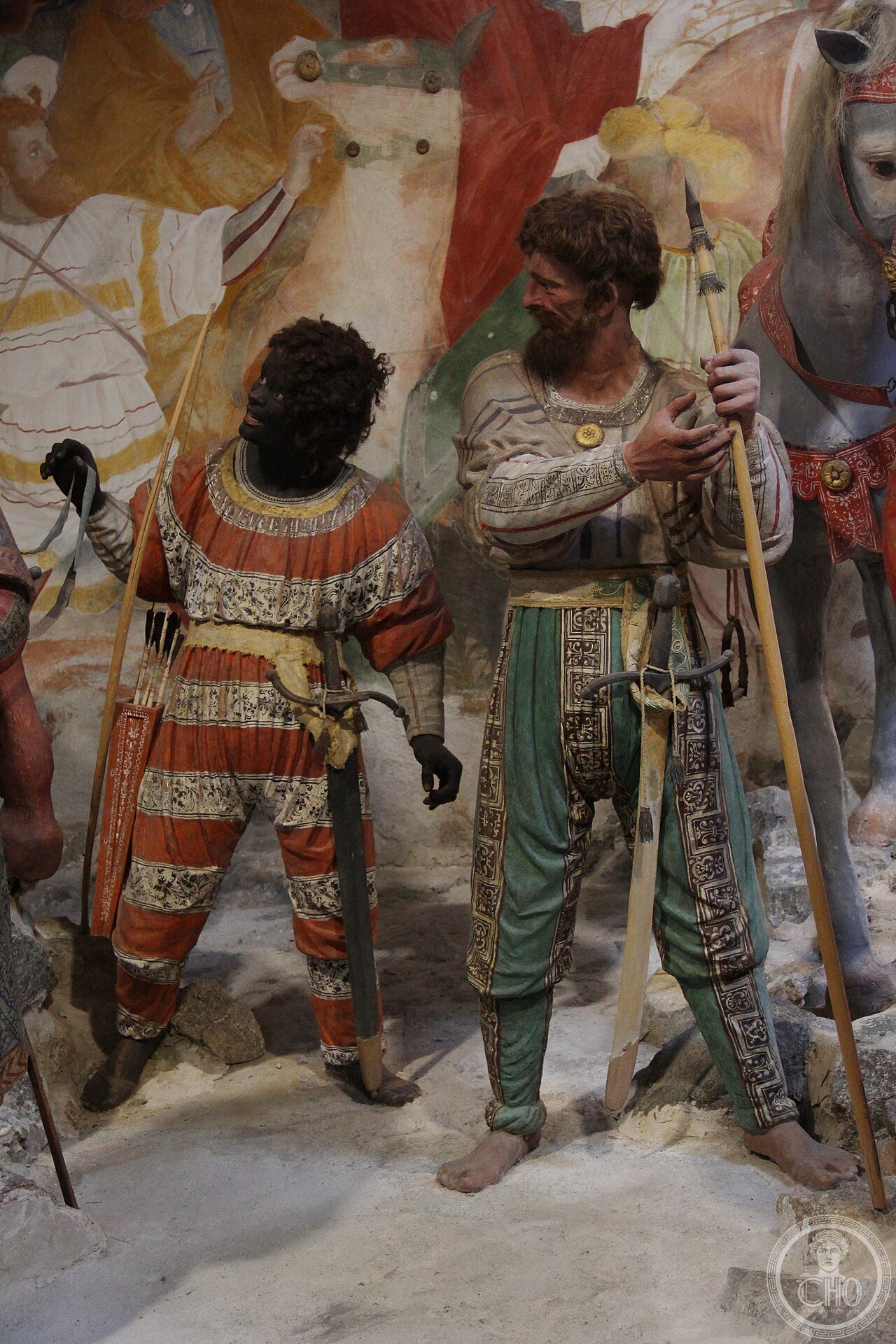 Varallo Sesia, Sacro Monte - Chapel 5 - The Arrival of the Magi 007