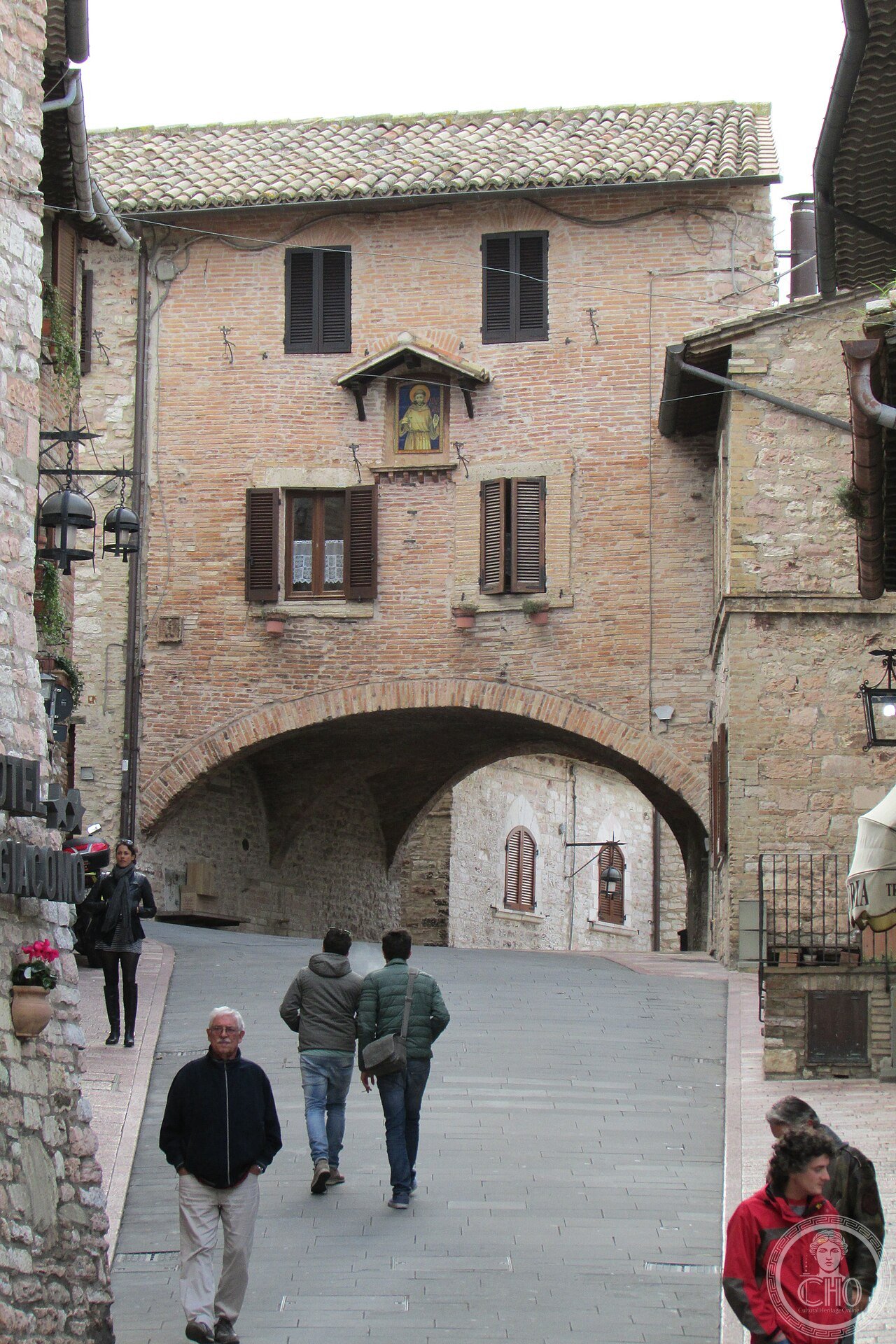 Via S. Giacomo into Vicolo Superiore S Andrea 1171
