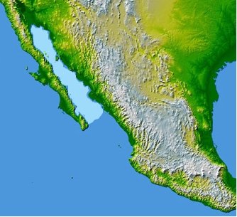 Rocky islands and turquoise waters of the Gulf of California (Sea of Cortez), Mexico
