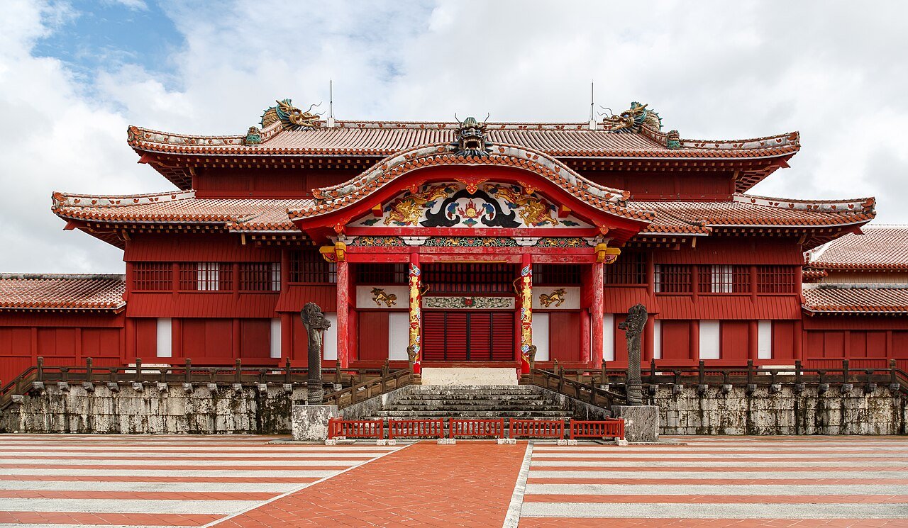 Shuri Castle, the royal palace of the Ryukyu Kingdom, Naha, Okinawa, Japan