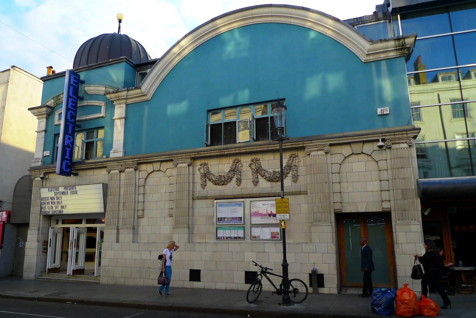 Electric Cinema Portobello Road Notting Hill London exterior facade