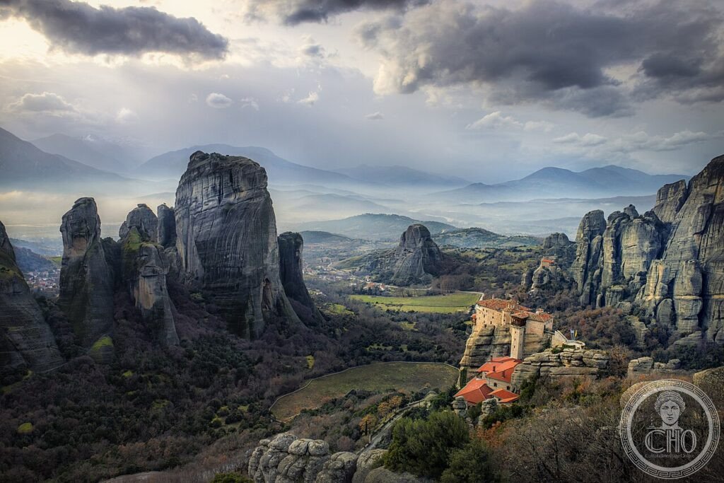 The monasteries of Meteora, a UNESCO World Heritage Site in Greece