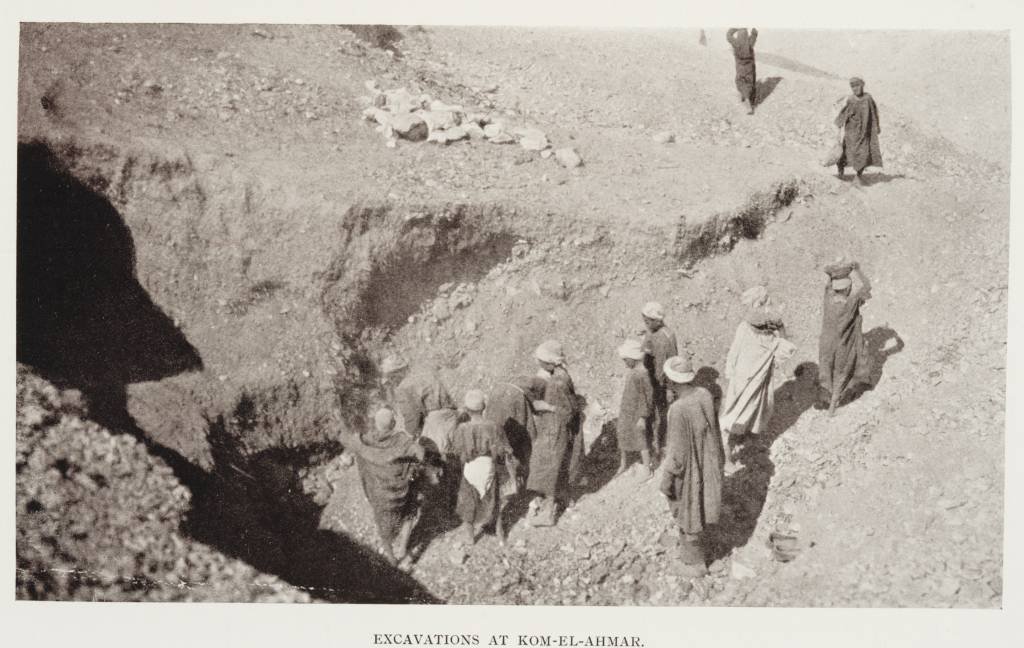 The Fort of Khasekhemwy mudbrick enclosure at Hierakonpolis, Upper Egypt