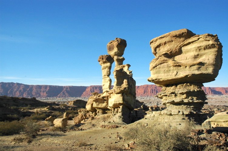 Il Valle de la Luna nel Parco Provinciale di Ischigualasto, Argentina