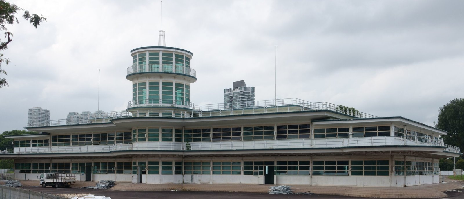 Streamline Moderne terminal building of the Former Kallang Airport, Singapore, 1937