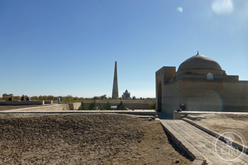 Kunya-Urgench Kutlug-Timur Minaret Khwarazmian Empire Turkmenistan Central Asia tallest pre-modern minaret Genghis Khan UNESCO World Heritage