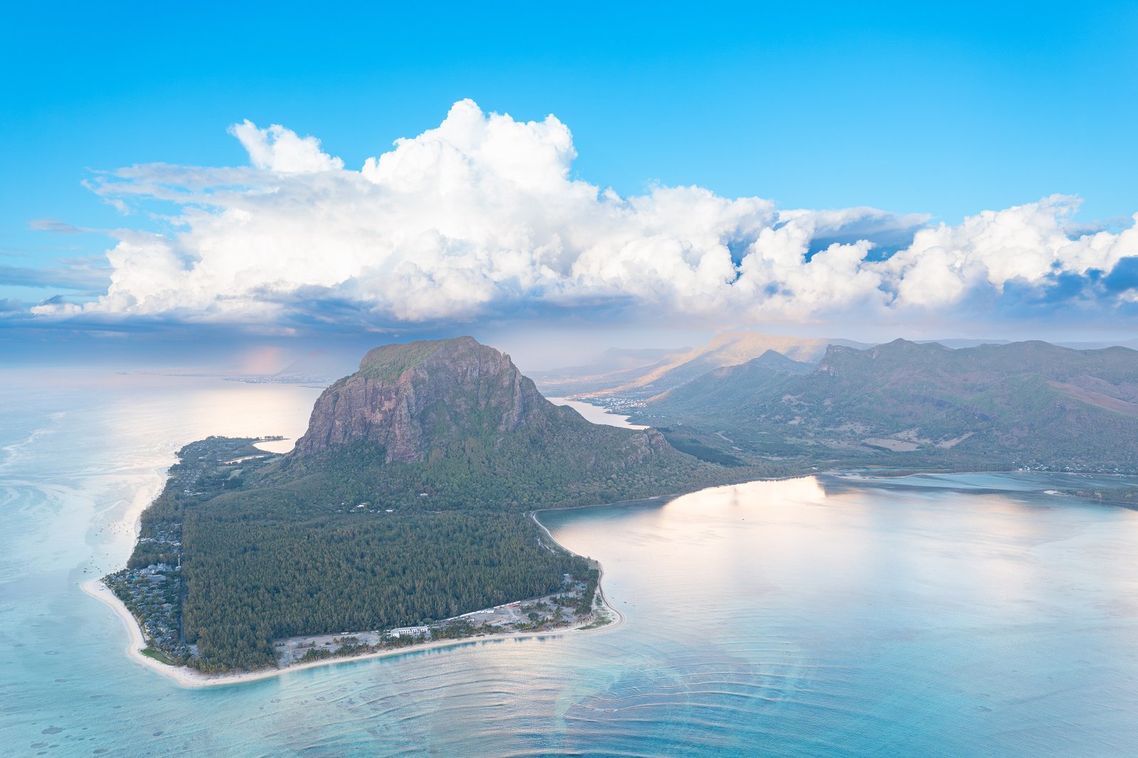 Le Morne Brabant, Mauritius — black basalt monolith peninsula, UNESCO World Heritage Site