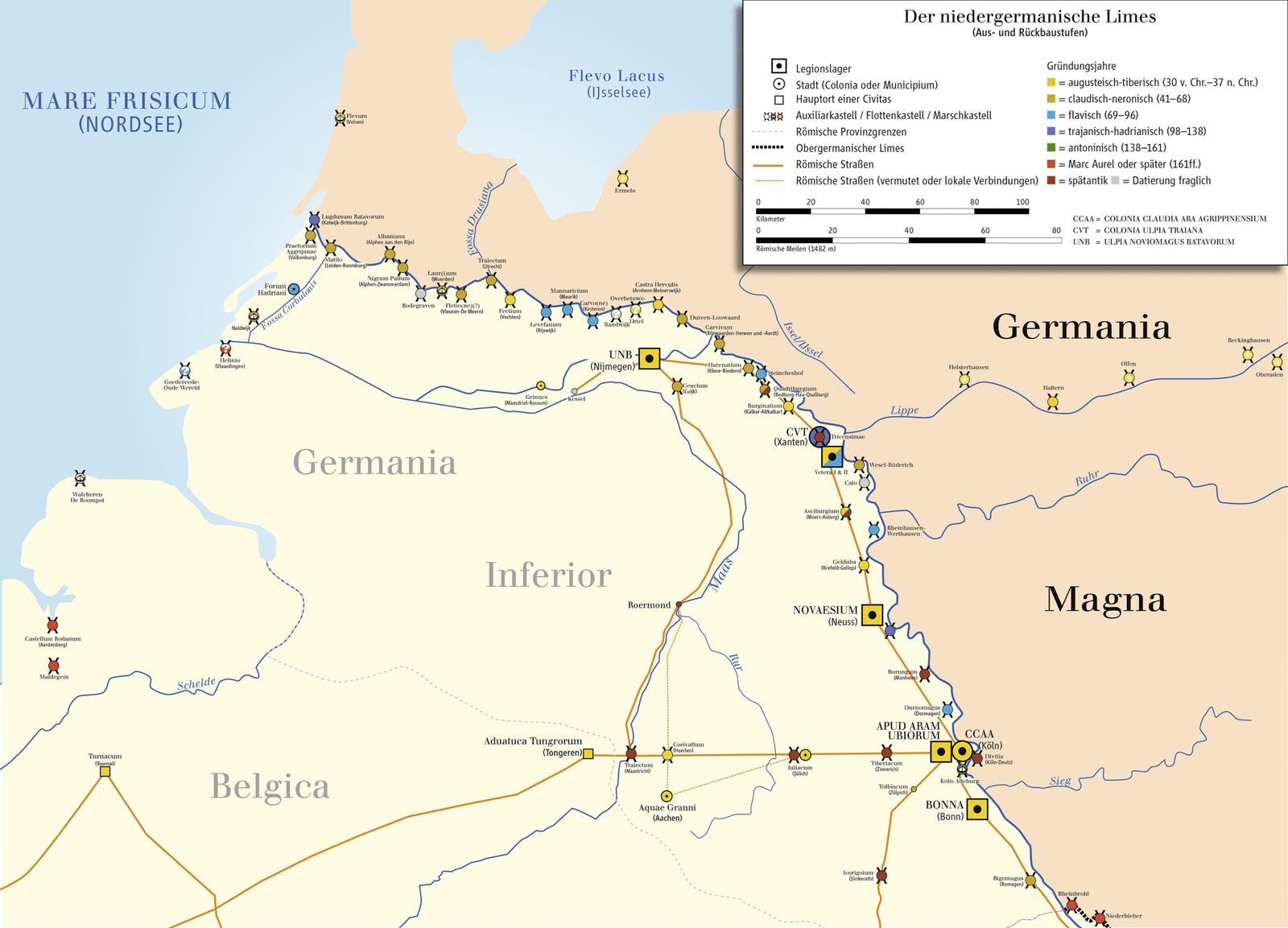 Frontiers of the Roman Empire — The Lower German Limes Frontiers of the Roman Empire — The Lower German Limes