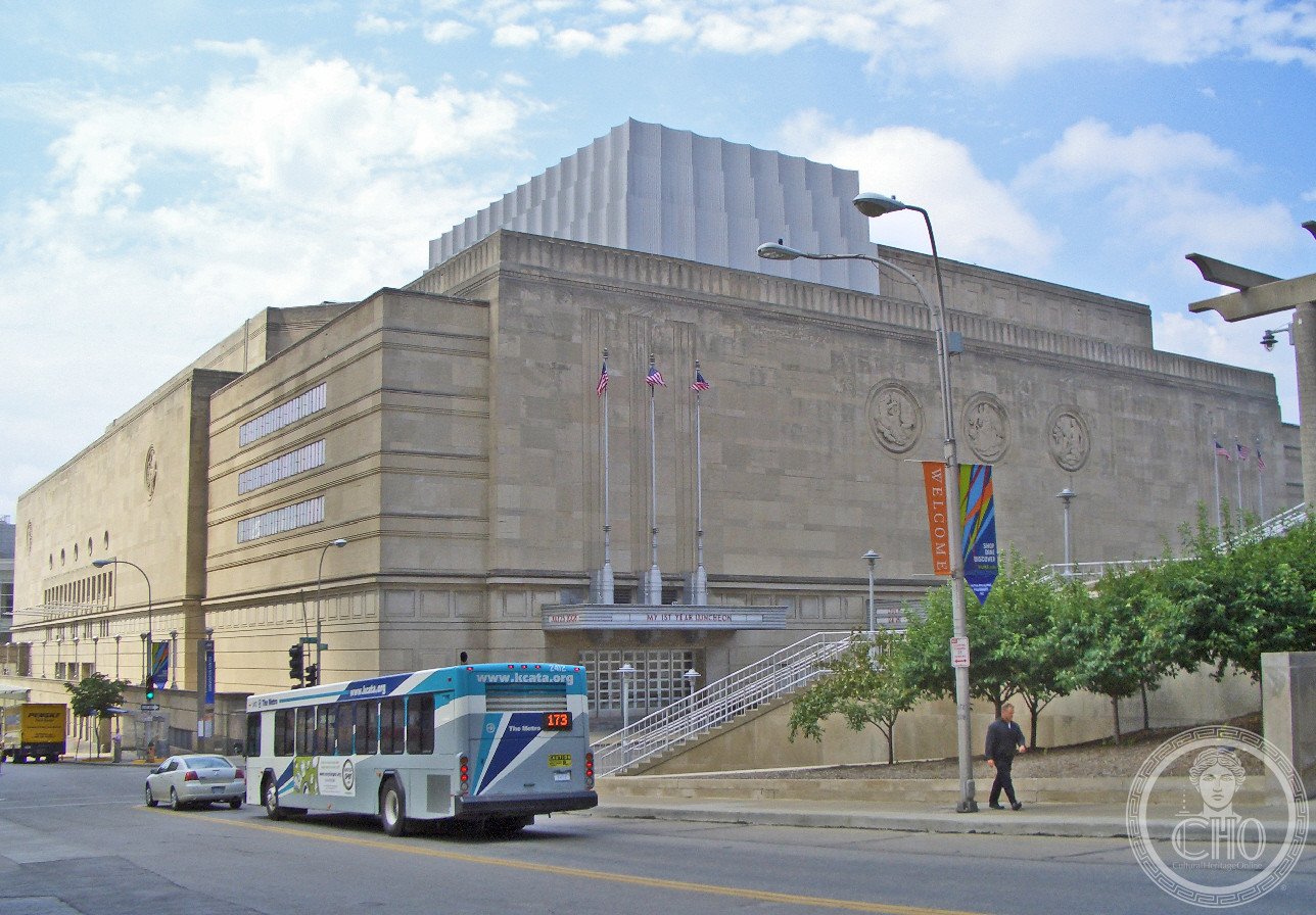 Kansas City Municipal Auditorium — PWA Art Deco civic complex on West 13th Street, Kansas City, Missouri