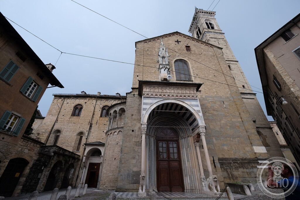 Mura Veneziane di Bergamo, Città Alta vista dalle mura bastionate del XVI secolo, Lombardia