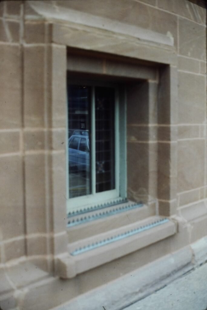 The brick cube and great arched window of Sullivan’s National Farmers’ Bank, Owatonna The brick cube and great arched window of Sullivan’s National Farmers’ Bank, Owatonna